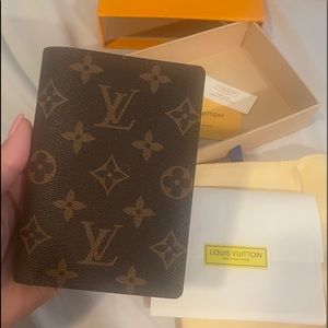 Louis Vuitton passport holder